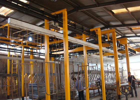 Kompakt Yüksek Çıkışlı Otomatik Toz Boya Tesisi Sistemi Özelleştirilmiş Güç